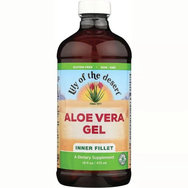 Gel de Aloe Vera Lily of the Desert - Hoja Interior 16 fl oz Gel Foto 1 de 1