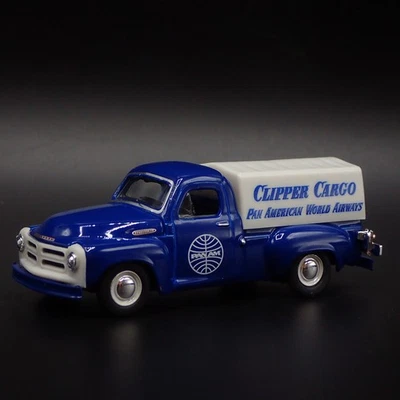 1954 54 STUDEBAKER 2R Pick-Up Camion Pan Am 1:64 Diorama Scala Modellino Auto - Immagine 1 di 4