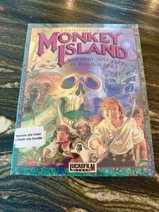 Monkey Island: The Secret Of Monkey Island - Original - SELLADO - IBM - 1990 - Imagen 1 de 7