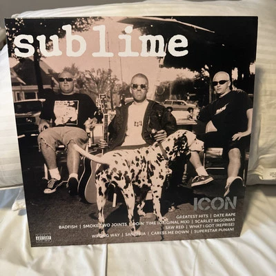 Sublime - Icon Greatest Hits Oceania Blue Vinyl LP Smoke Two Joints Santeria - Image 1 of 4