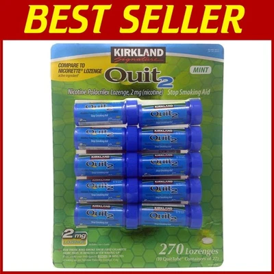 Pastillas de terapia de reemplazo de nicotina, como nuevas, 270 unidades Foto 1 de 2