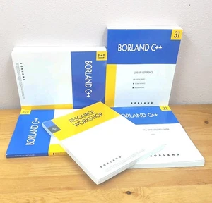 Borland C++ 3.1 Programmer’s Guide Library Reference Resource Workshop Book Set - Picture 1 of 7