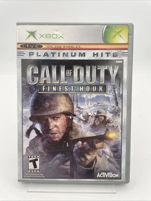 Call of Duty: Finest Hour [PH] | Microsoft Xbox, 2004 | CIB | Tested & Works  - Image 1 of 4