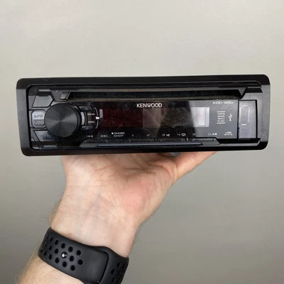Kenwood KDC-125u CD Receiver usb aux inputs mp3 untested as is - Image 1 of 4