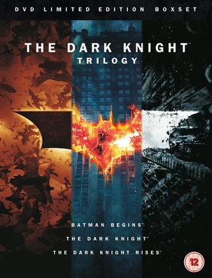 The Dark Knight Trilogy DVD (2012) Christian Bale, Nolan (DIR) cert 12 6 discs - Image 1 of 2