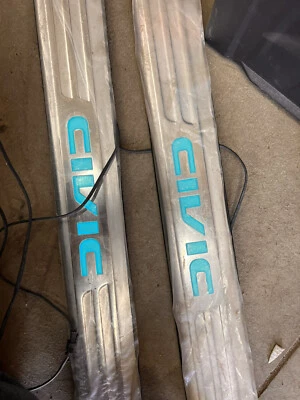 jdm ek sedan illuminated scuff plates - Image 1 of 4