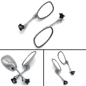 Rearview Side Mirrors For Yamaha VMAX12 VMX12 VMX17 BT1100 XJR400 XJR1200 XJR130 - Picture 1 of 4