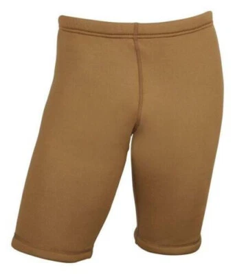 Wild Things Thermal Moisture Wicking Fleece Shorts Power Stretch Long Shorts - Image 1 of 4