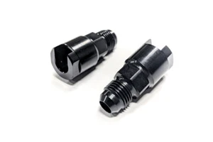 FOR Haltech Flex Fuel Fittings 3/8 GM Spring Lock 6AN Male - Picture 1 of 1