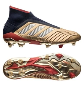 Mens Adidas Predator 19+ Gold Limited Edition FG 3G Football Boots Size 8UK £350 - Picture 1 of 13