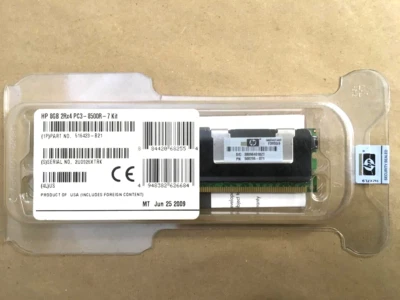 HP 8GB PC3-8500 DDR3 ECC SDRAM DIMM 516423-B21 ✅ ❤️️ ✅ ❤️️ NEW ✅ ❤️️ ✅ ❤️️ - Image 1 of 3
