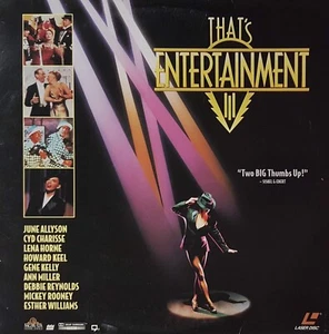 THAT'S ENTERTAINMENT III: June Allison Laserdisc, MGM 1994) Comedy, Musical - Imagen 1 de 3