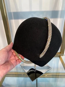 Sensational Vintage Collector Mr. John Sparkly Hat! - Picture 1 of 10
