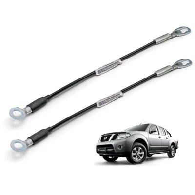 Cable de metal para puerta trasera para camioneta Nissan Navara Frontier D40 2006 2010 2014 Foto 1 de 4
