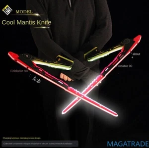 Cyberpunk 2077 Mantis Fold Blades Wearable Functional LED Light-up Cool Prop - Picture 1 of 27