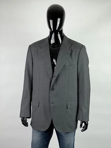 Kiton Men's Gray Plaid Wool Blazer Jacket Size 58 - Picture 1 of 17