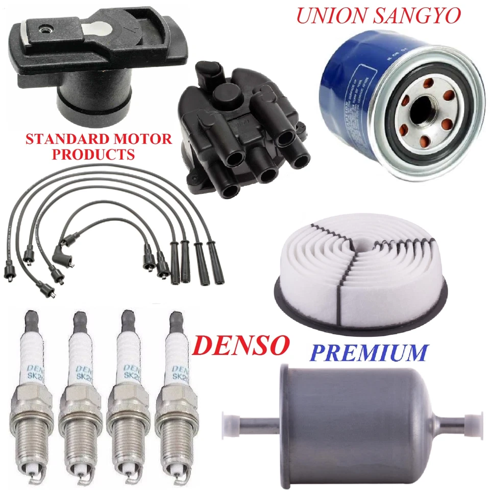Kit de afinación filtros tapa cable bujías para ISUZU PICKUP L4 2,6 L 1989-1993 Foto 1 de 1