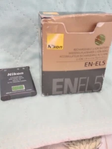 1 Nikon EN-EL5 Battery/ 1 Nkon EN-EL 10 Battery Lot of 2 Total - Picture 1 of 1