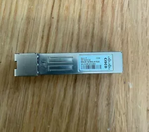 Cisco GLC-T SFP Transceiver Module with a Broken Lever Pls See Images (Inc VAT) - Picture 1 of 8