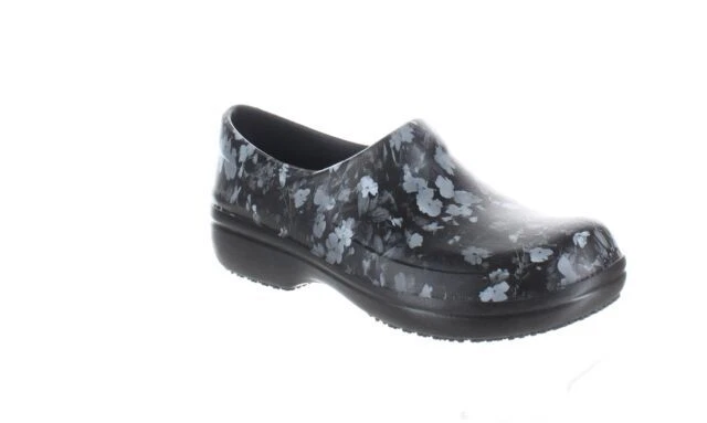 Crocs Neria Pro II Women's Graphic Slip Resistant Clog - Black, Size 9