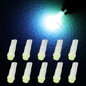 10x Azul Hielo T5 Bombilla LED Cuadro de Instrumentos Panel Luz Para Chevrolet 1988-2004 - Imagen 1 de 11