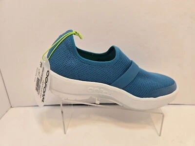 OOFOS OOMG Low OOFOAM Technology Teal & White Recovery Sneakers Size 6 NEW - Image 1 of 4