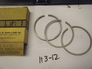 NUEVO JUEGO DE ANILLOS ONAN FABRICANTE DE EQUIPOS ORIGINALES NÚMERO DE PIEZA 113-12 - Imagen 1 de 1