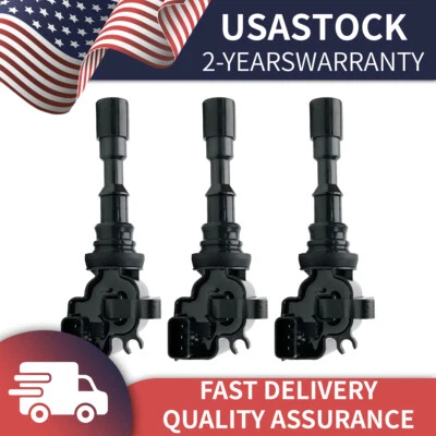 3X 4 Pins Ignition Coil for 2003 2004 2005 2006 Kia Sorento V6 3.5L 3730039800 - Image 1 of 4