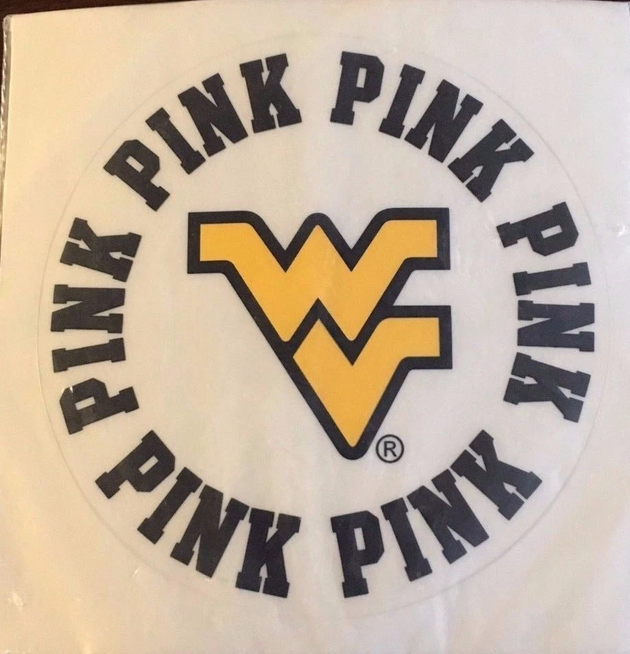 Victoria's Secret PINK West Virginia Collegiate Collection Sticker Decal - Image 1 of 1