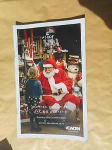 ASCOT RACECARD    HOWDEN CHRISTMAS WEEKEND    SATURDAY 23rd. DECEMBER 2023 - Picture 1 of 1