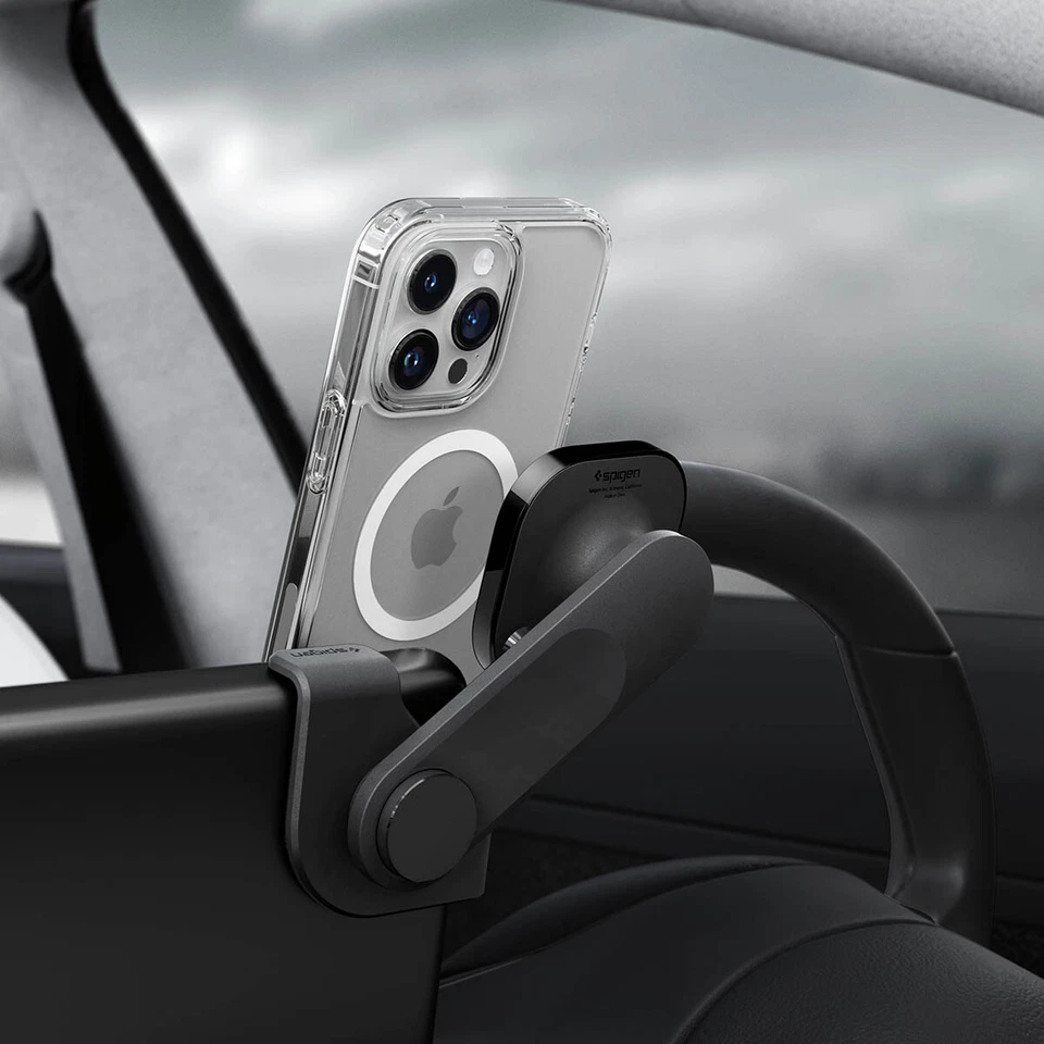 For Tesla OneTap Screen Car Mount | Spigen [ OneTap 3 (ITT90-3) ] (MagFit) - Image 1 of 1
