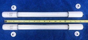 2 ea SATCO 15” S16412 (Direct Wire) T8 Fluorescent to LED light bulbs. - Picture 1 of 6