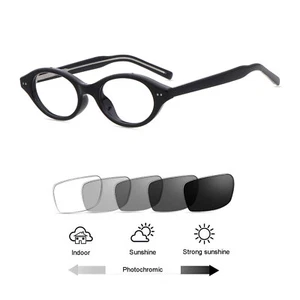 Moda Vintage Ojo de Gato Gafas de Lectura Fotocromáticas Gris Gafas de Sol Lectores - Imagen 1 de 20