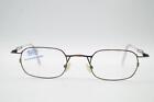 Vintage Safilo 7845 Messing Mehrfarbig Oval Brille Brillengestell eyeglasses NOS