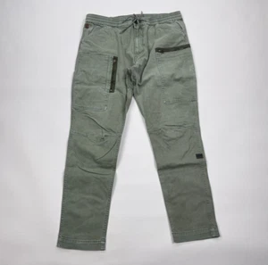 G-Star RAW Powel Slim Trainer Cargo pants Mens 36x32 Pocket Cotton Elastic Waist - Picture 1 of 18