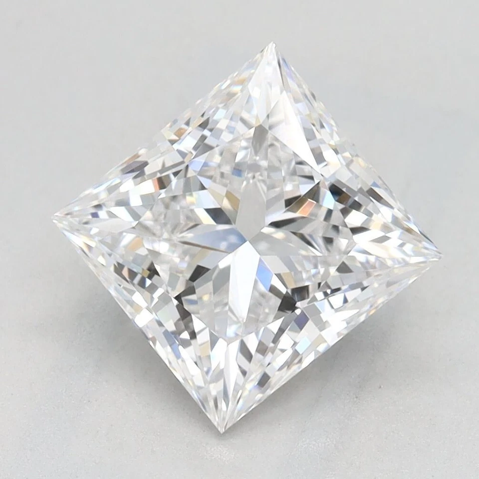 1.08Cts Princess Cut E Color VS1 Clarity IGI Certified Lab Grown CVD Diamond - Image 1 of 4