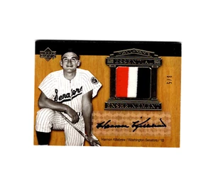 HARMON KILLEBREW 2005 UPPER DECK HALL OF FAME PATCH AUTO AUTOGRAPH /5 HOF - Picture 1 of 2