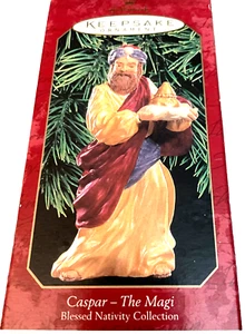 Hallmark Keepsake Ornament "Caspar-The Magi" Blessed Nativity Collection - Picture 1 of 3