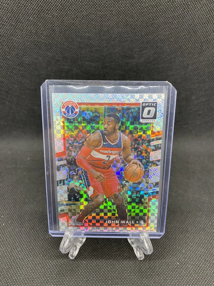 2017-18 帕尼 Donruss 光学棋盘 Prizm John Wall #147 — 第 1/2 张图片