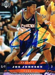 JOE JOHNSON SIGNED IN-PERSON IP 2004 UPPER DECK SUNS CARD ~AUTHENTIC - Picture 1 of 1