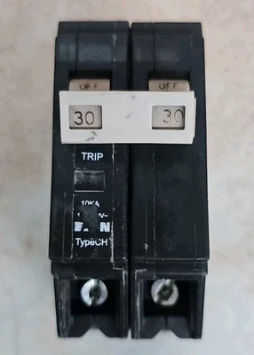 NTO Eaton Cutler Hammer CHF230 30 Amp 2 Pole 120/240V Circuit Breaker SEE PICS - Image 1 of 4
