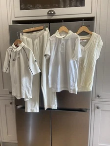 Cricket Bundle 8yr Gray Nicholls & Slazenger 2 X Tops, 1 Jumper, 1 Trousers - Picture 1 of 18