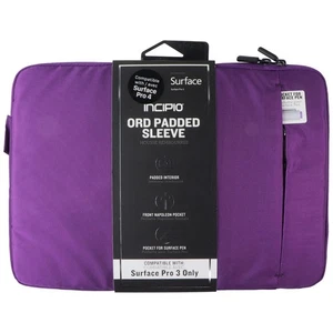 Incipio ORD Padded Sleeve Case for Microsoft Surface Pro 4 / Pro 3 - Purple - Picture 1 of 2