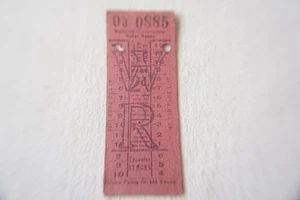 Wallasey Corporation Independent Bus Tram Ticket - Picture 1 of 2