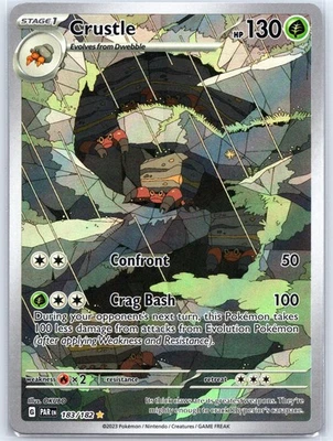 Crustle 183/182 Illustration Near Mint SV04: Paradox Rift Pokemon Shipnow - Image 1 of 2