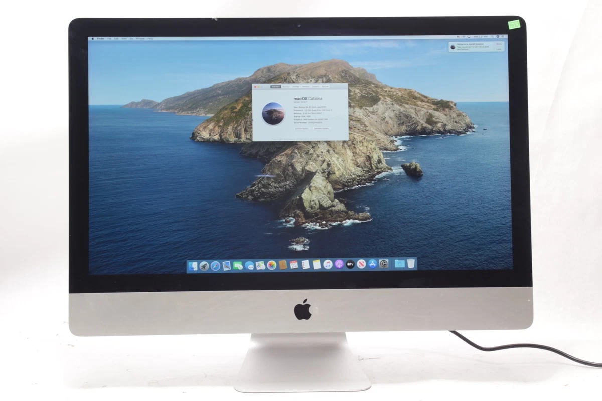 Apple iMac 2015 3.00-3.50GHz Apple 1-2 TB Hard Drive Capacity All