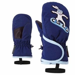 ZIENER Kinder Mini Skifäustlinge AQUASHIELD Lollo blau 143 neu - Picture 1 of 1
