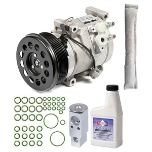 OEM AC Compressor w/ A/C Repair Kit For Toyota FJ Cruiser 2007 2008 2009 - Picture 1 of 6