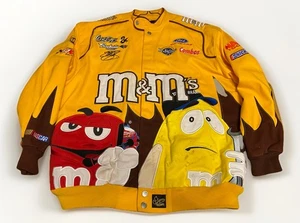 Chase Authentic M&M Elliott Sadler Nascar Jacket Robert Yates Racing Sz XL Vtg - Picture 1 of 16