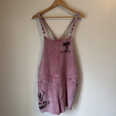 Mono Torrid LoveSick Shortfall Terry Francés Surf Malva Lavado Rosa Talla 2X Foto 1 de 4